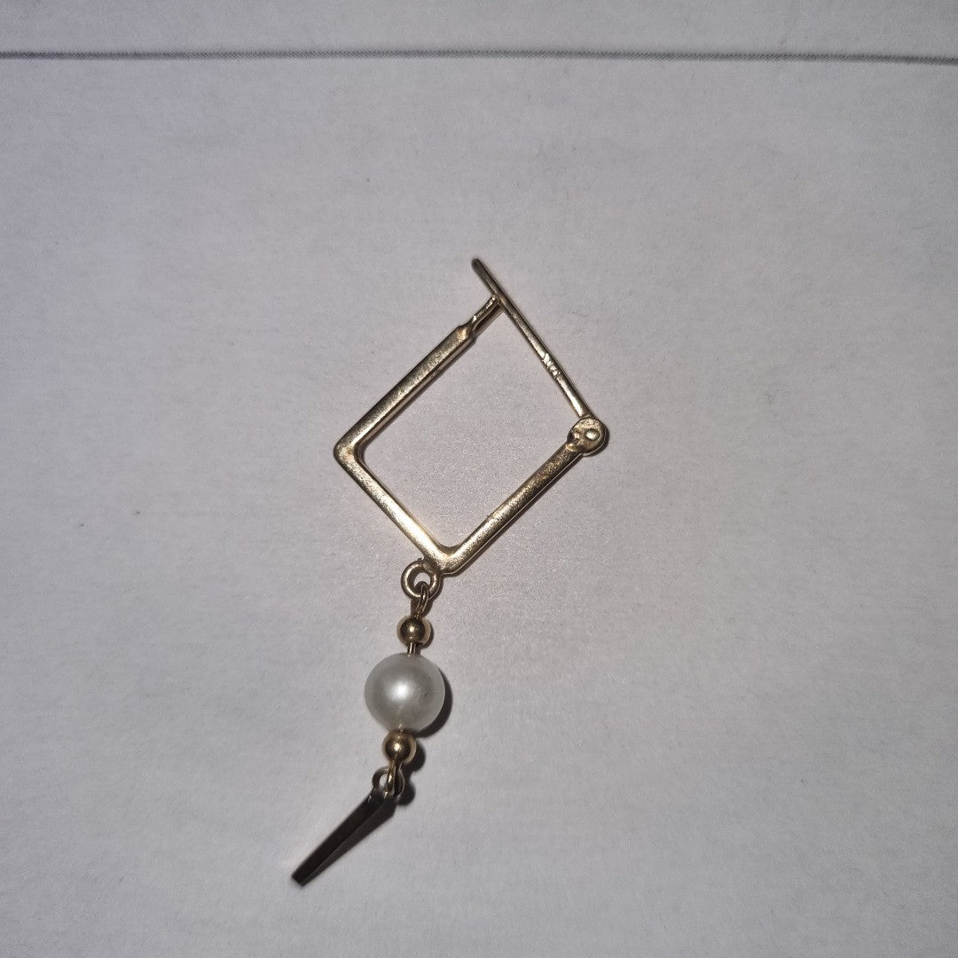ARETES PAR ORO 14 K 3.1 GRMS (SEMINUEVO)