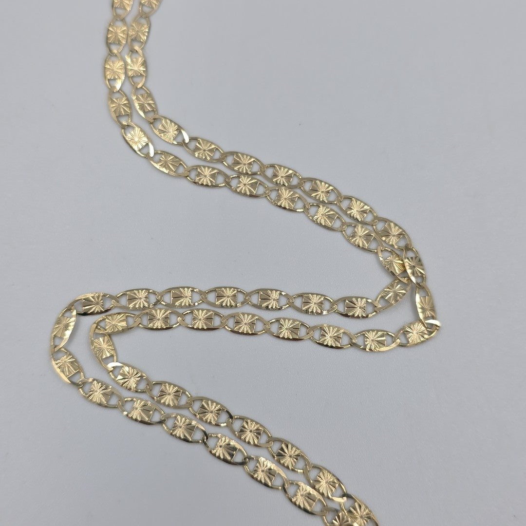 CADENAS GUCHI ORO 14K 55 CM 7.1 GR (NUEVO)
