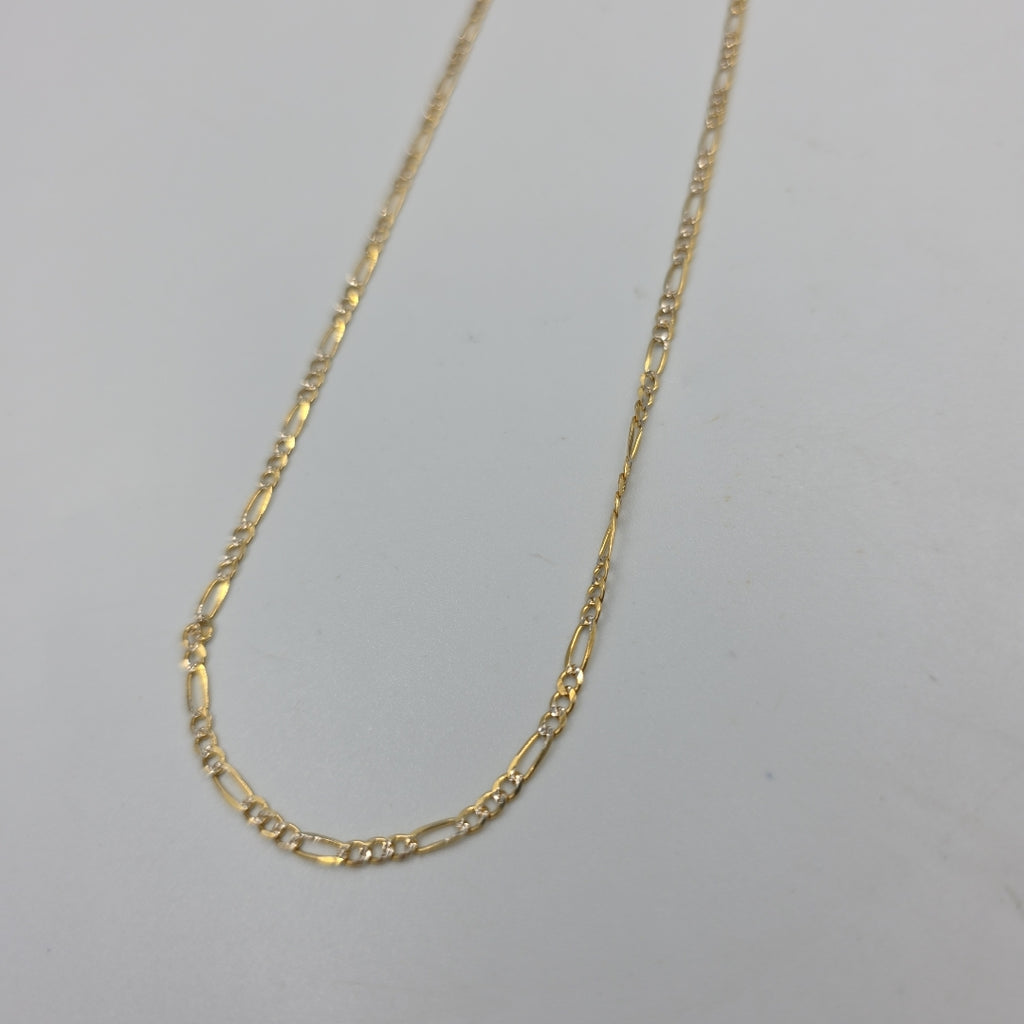 CADENAS TEJIDO 3X1 ORO 14K 55 CM 4.9 GR (NUEVO)
