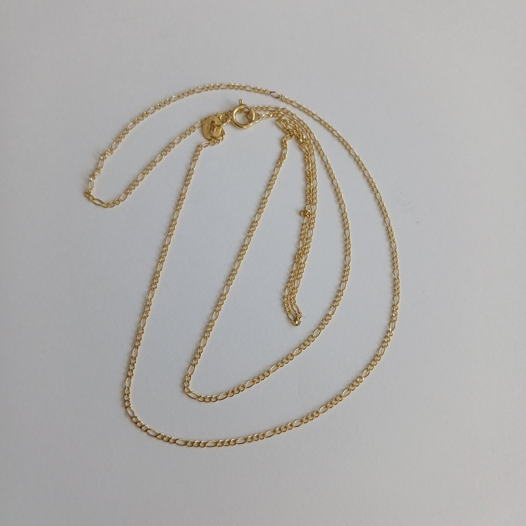 CADENAS TEJIDO 3X1 ORO 10K 60 CM 1.5 GR (NUEVO)