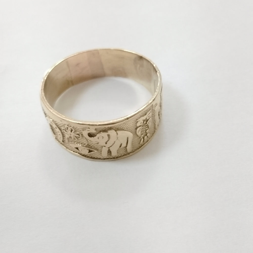 ANILLO ORO 10 K 4.9 GRMS (SEMINUEVO)