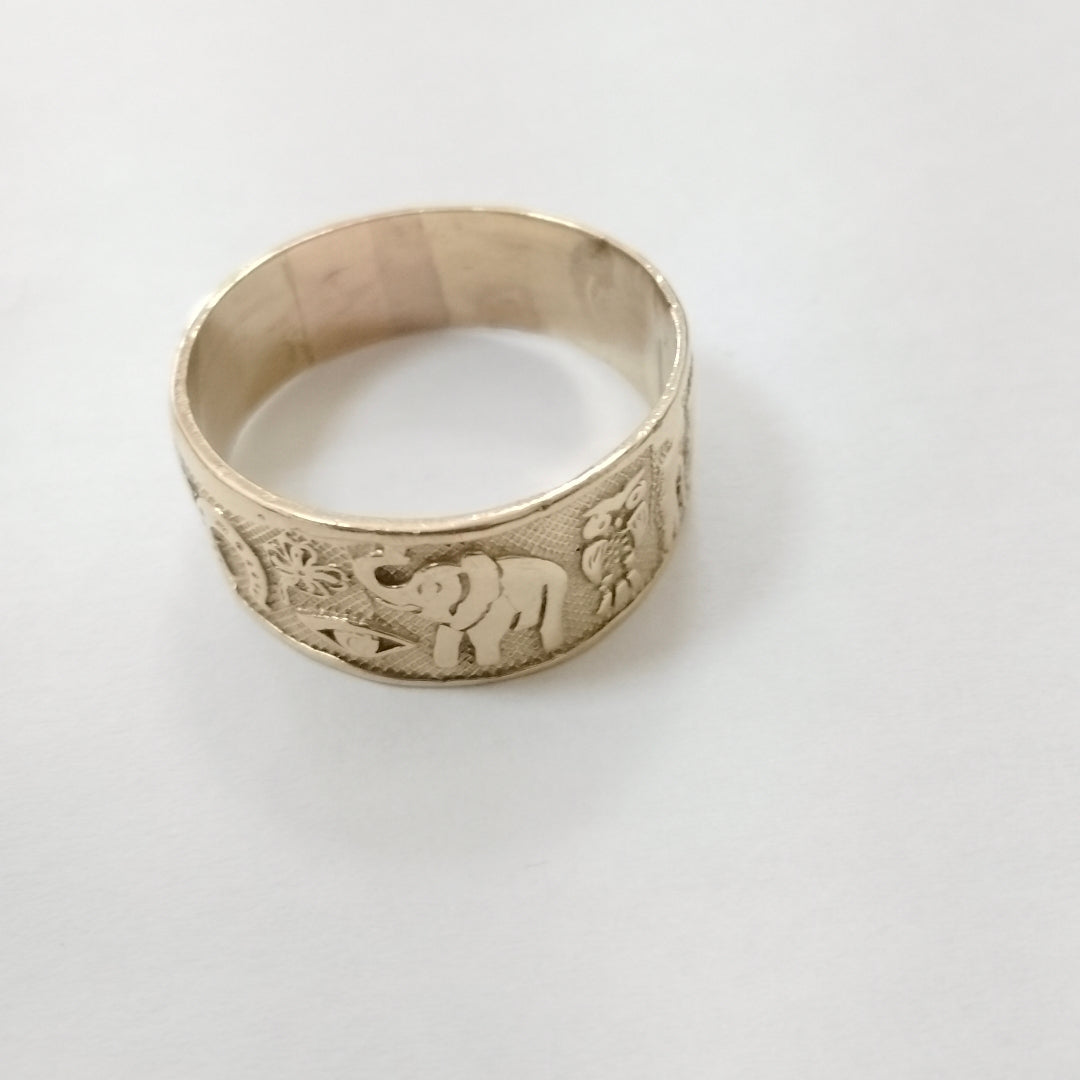 ANILLO ORO 10 K 4.9 GRMS (SEMINUEVO)