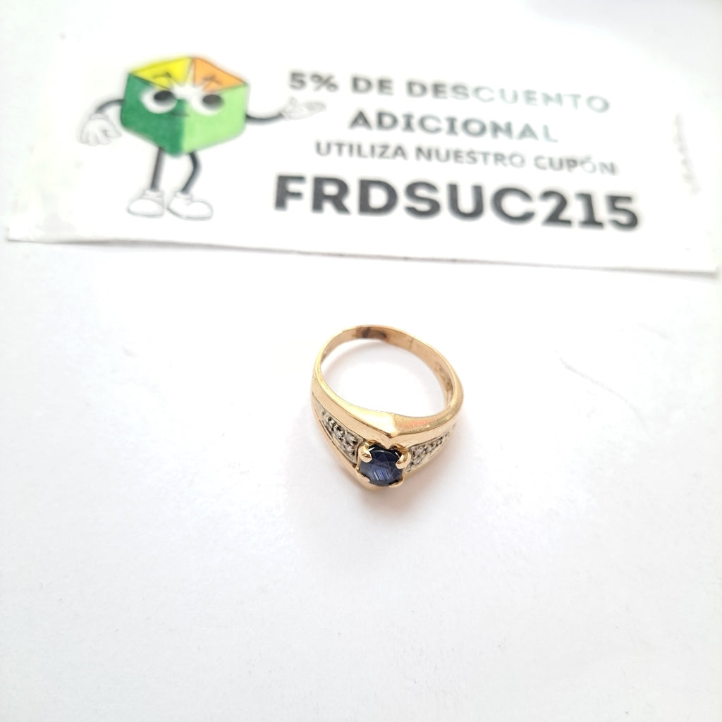 ANILLO ORO 10 K 7.7 GRMS (SEMINUEVO)