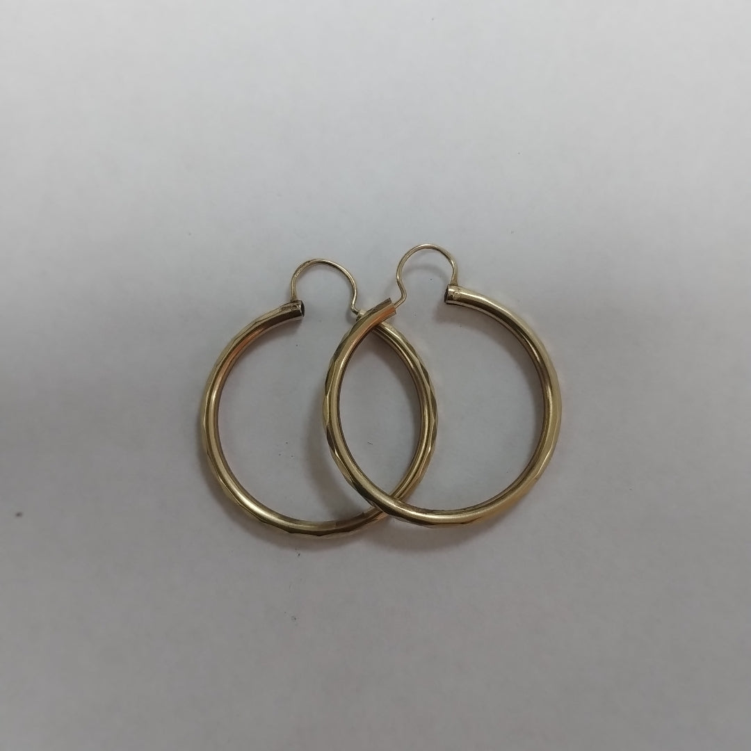 ARRACADAS PAR ORO 14 K 2.9 GRMS (SEMINUEVO)