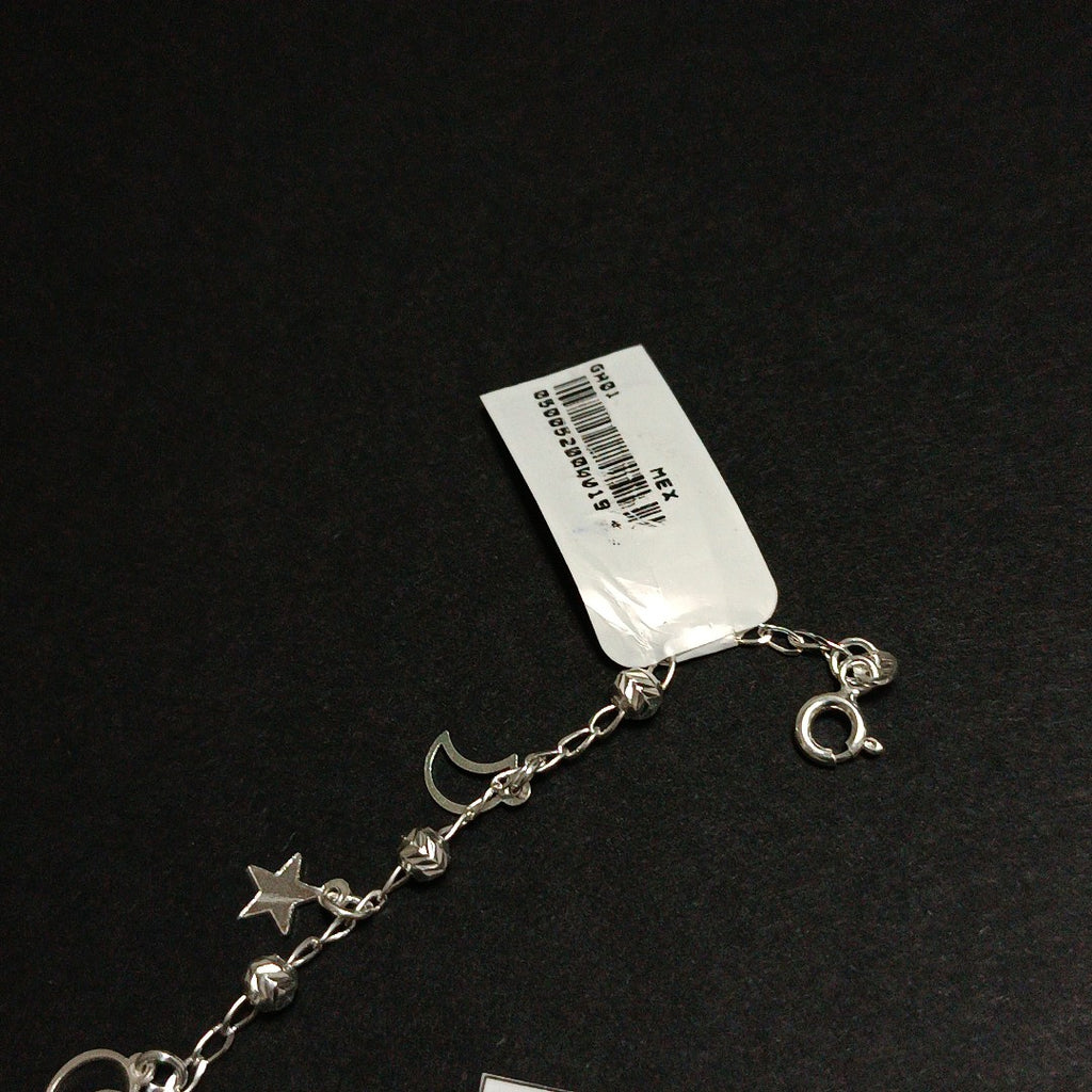 PULSERA TEJIDO TEJIDO ESPECIAL PLATA .925 18 CM 3.1 GR (NUEVO)