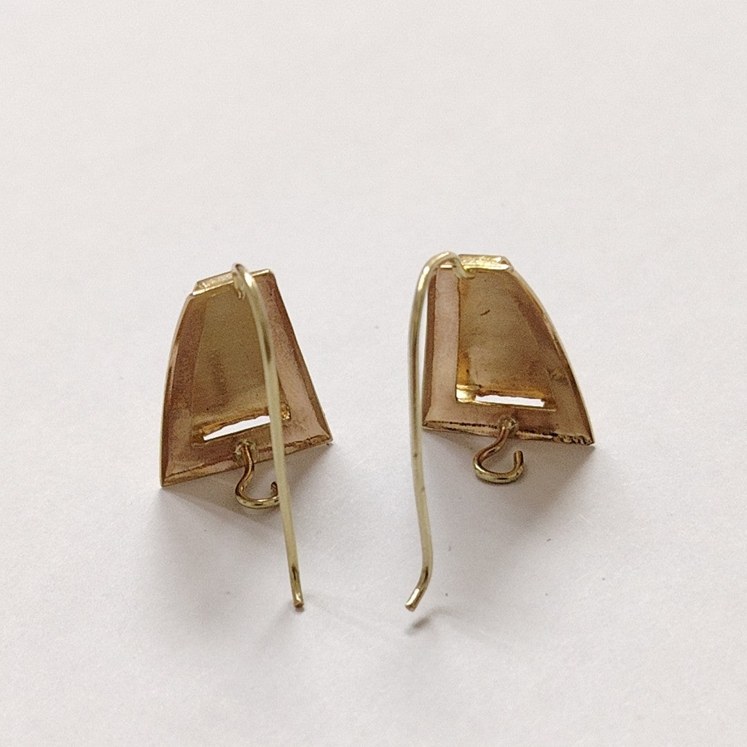 ARETES PAR ORO 10 K 2.1 GRMS (SEMINUEVO)