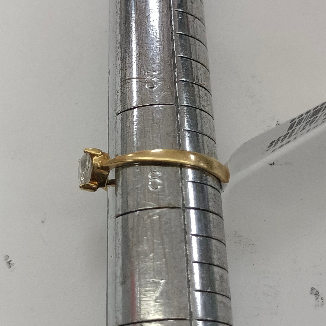 ANILLO ORO 10 K 1,40 GRMS (SEMINUEVO)