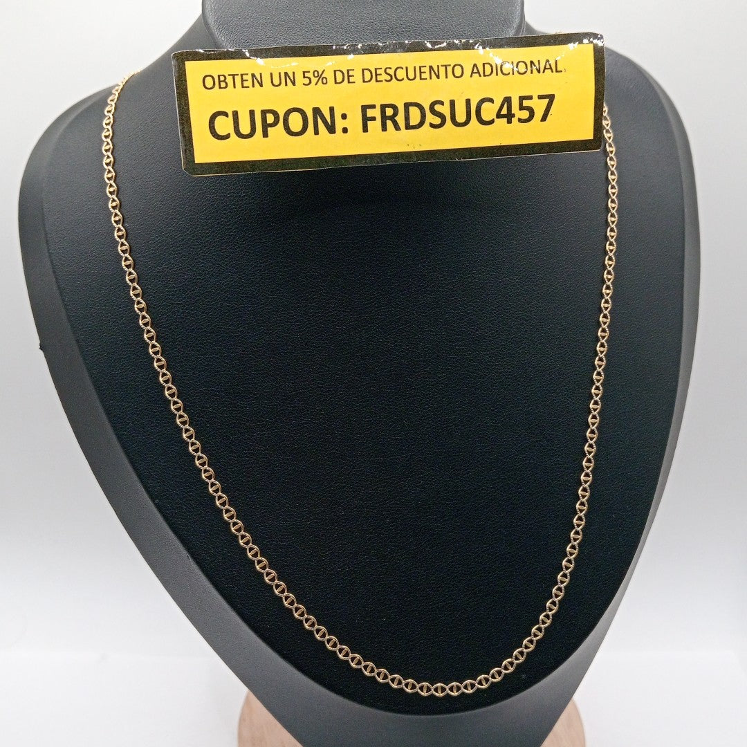 CADENA ORO 14 K 5,10 GRMS (SEMINUEVO)