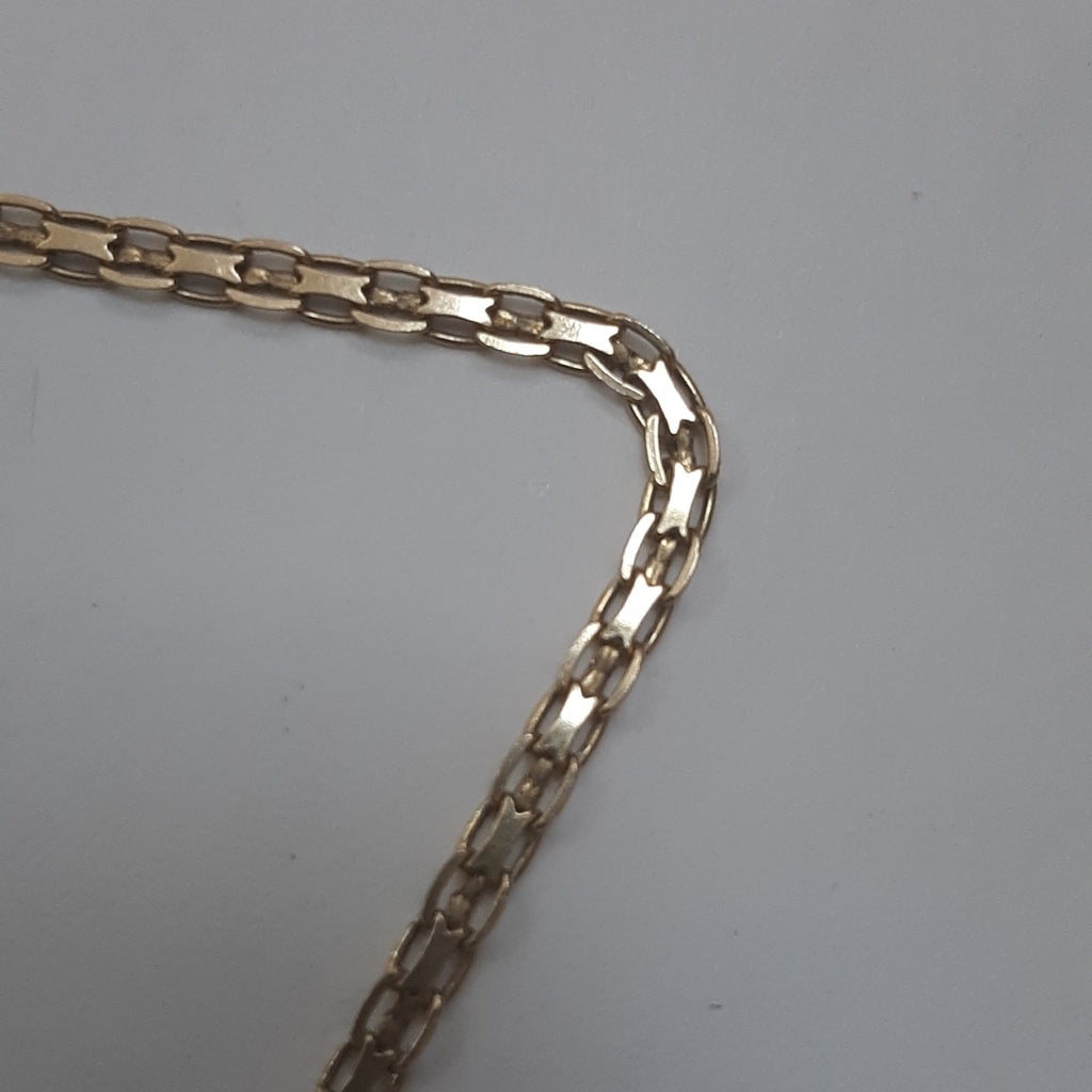 CADENA, MEDALLA RELIGIOSA ORO, ORO COMBINADO 10 K 6.2 GRMS (SEMINUEVO)