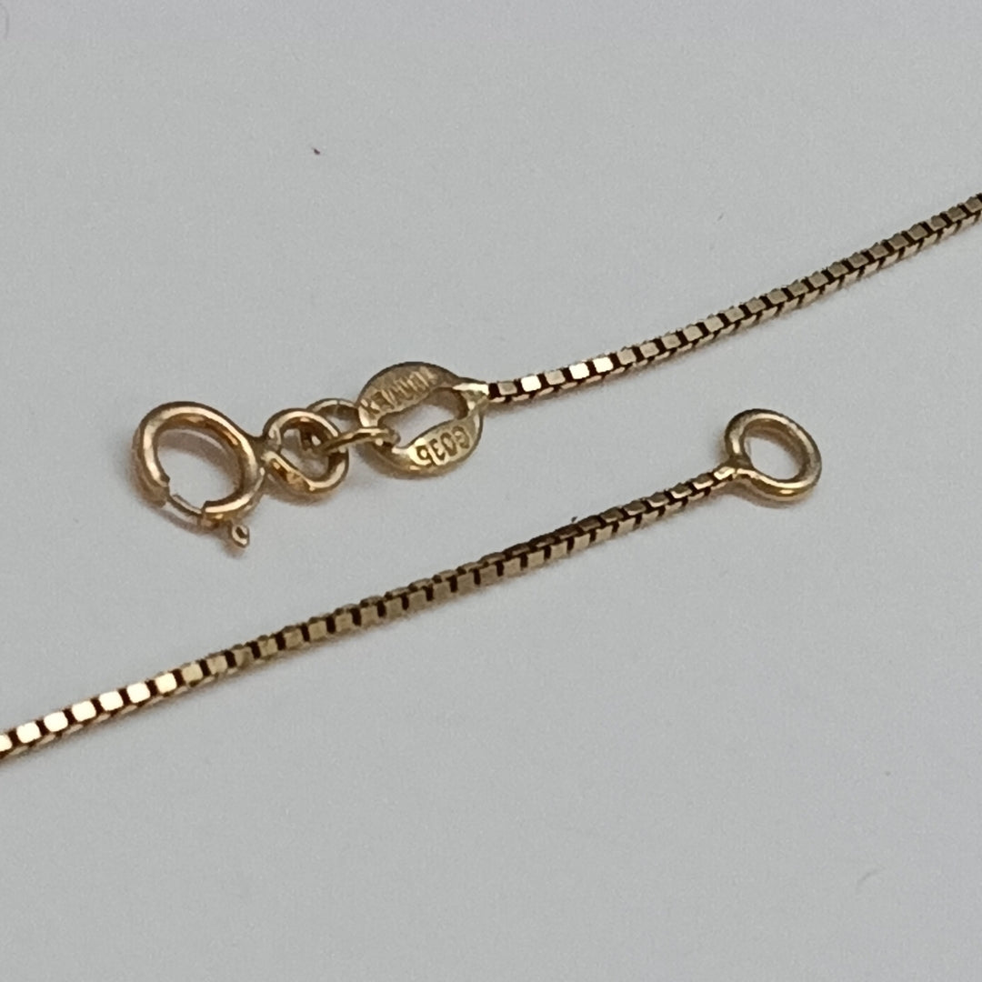GARGANTILLA ORO COMBINADO 10 K 2,60 GRMS (SEMINUEVO)