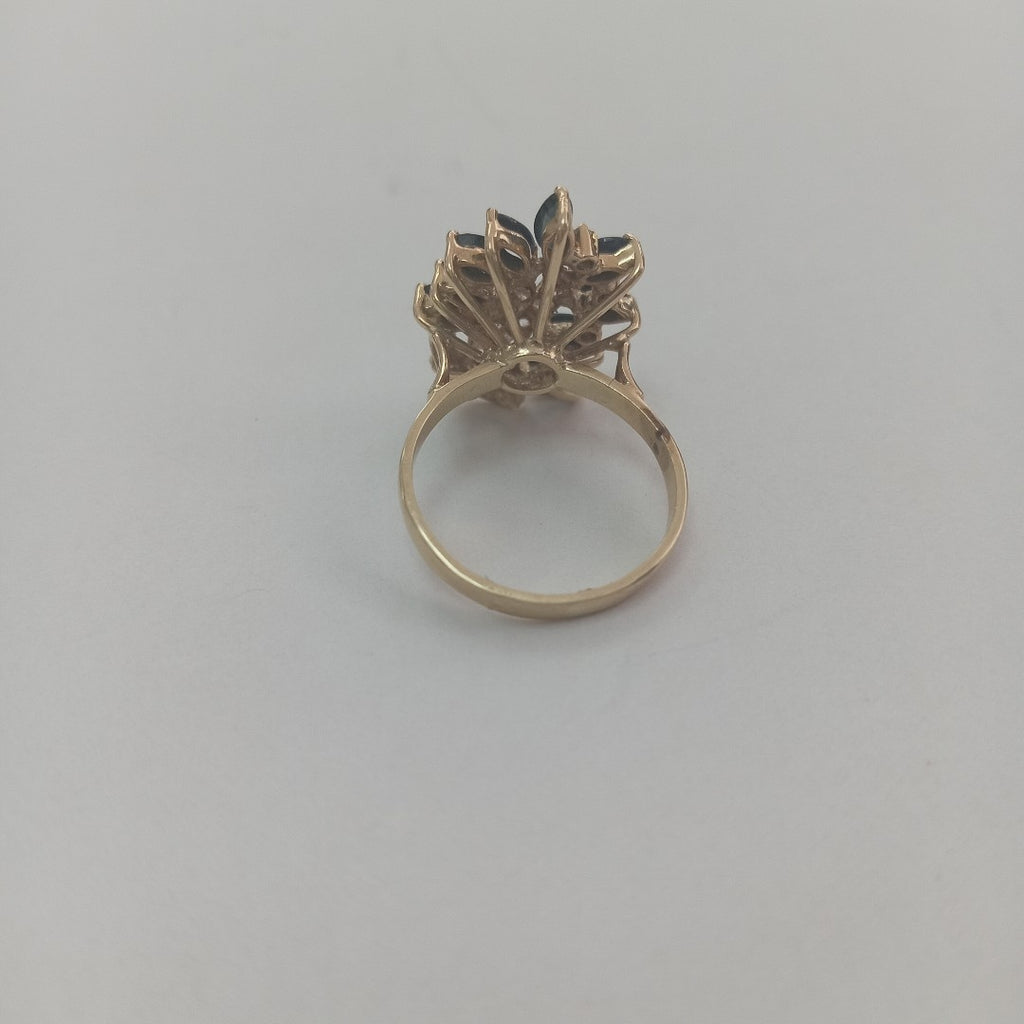 ANILLO ORO 14 K 4.3 GRMS (SEMINUEVO)