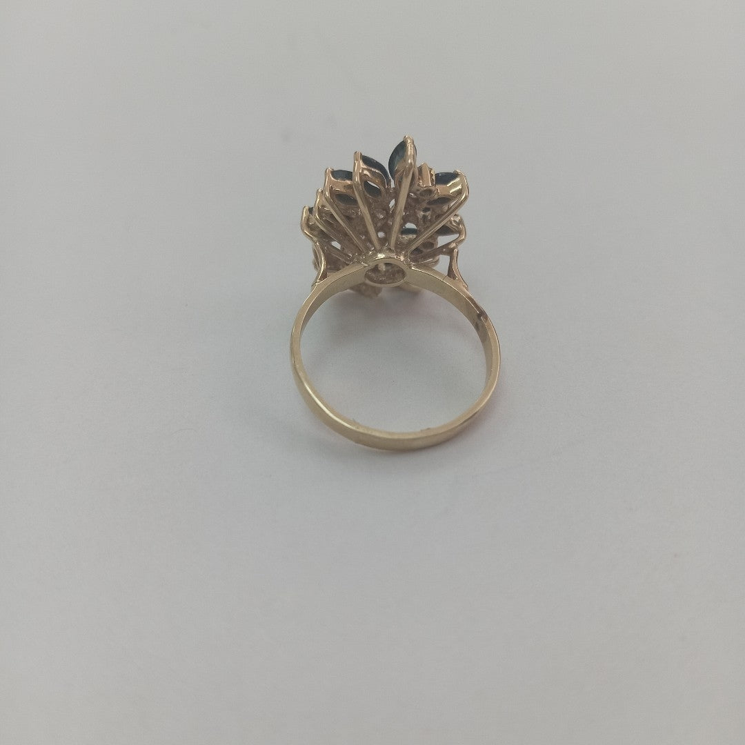 ANILLO ORO 14 K 4.3 GRMS (SEMINUEVO)