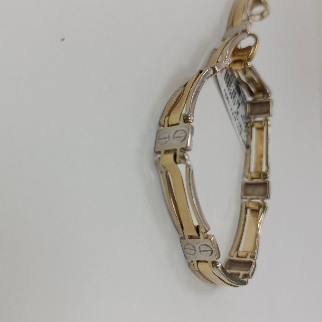 PULSERA ORO, ORO BLANCO 14 K 12.1 GRMS (SEMINUEVO)