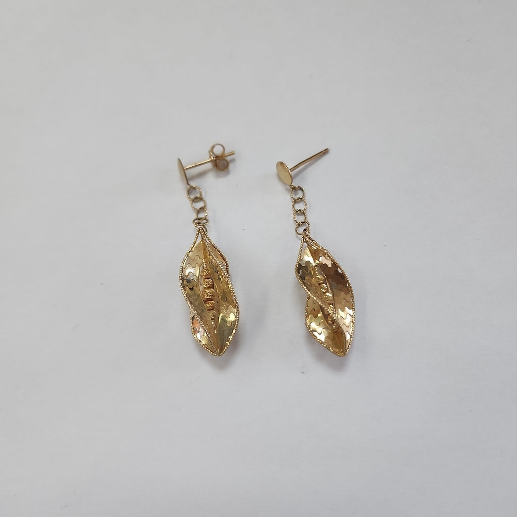 ARETES PAR ORO 14 K 4.5 GRMS (SEMINUEVO)