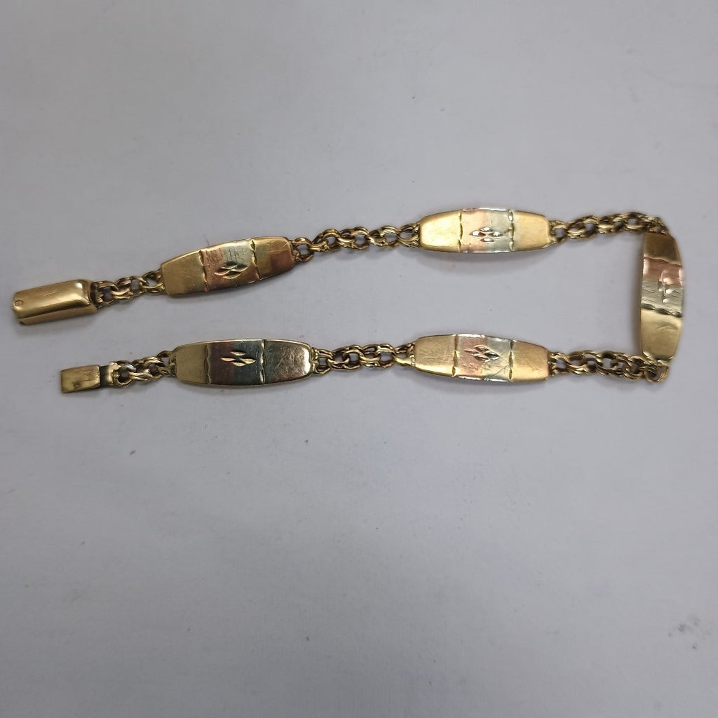 PULSERA ORO 10 K 4.9 GRMS (SEMINUEVO)