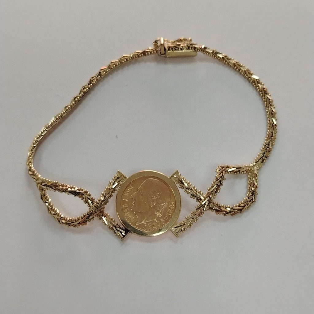 PULSERA ORO 21 K 2.08 GRMS (SEMINUEVO)