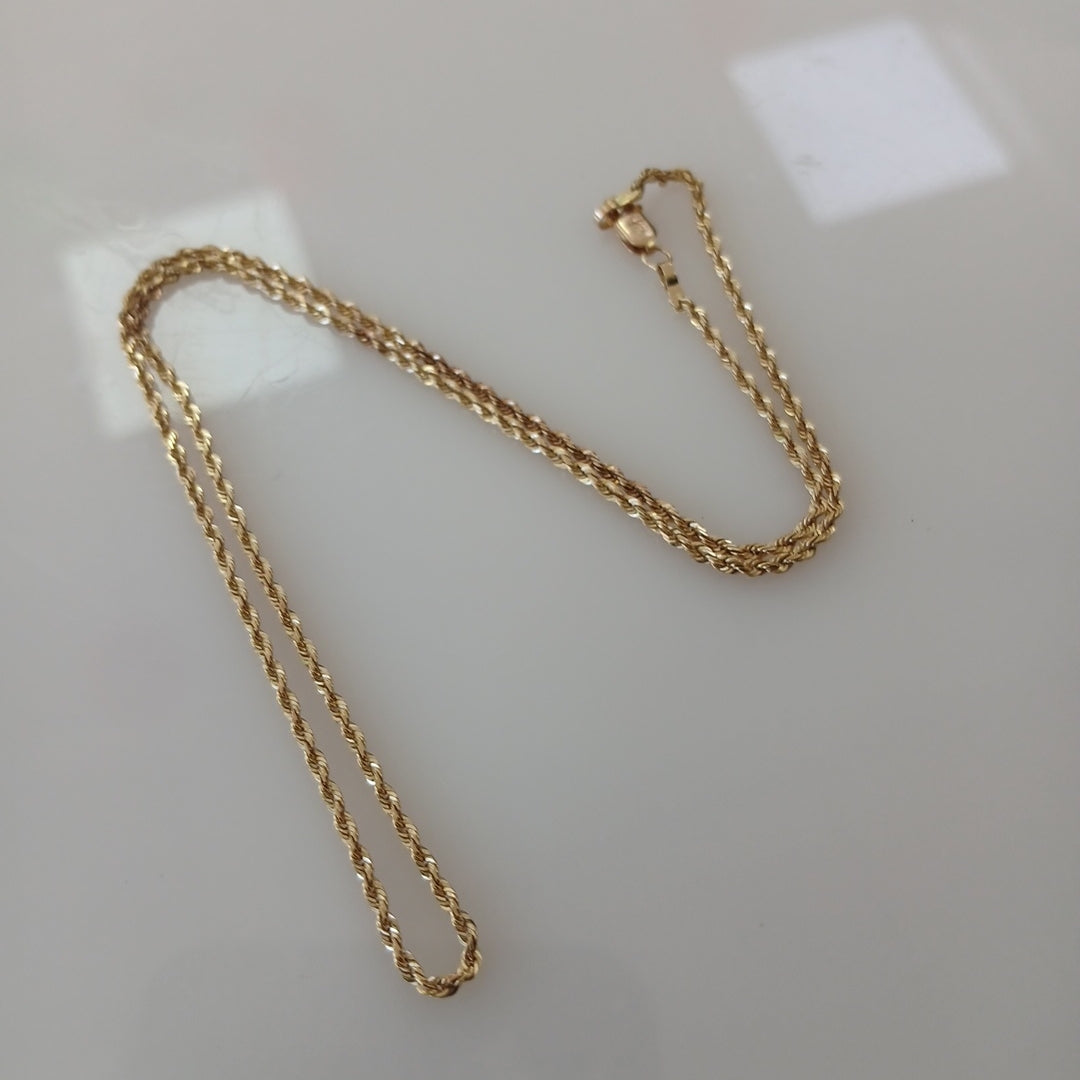 CADENA ORO 10 K 3,70 GRMS (SEMINUEVO)