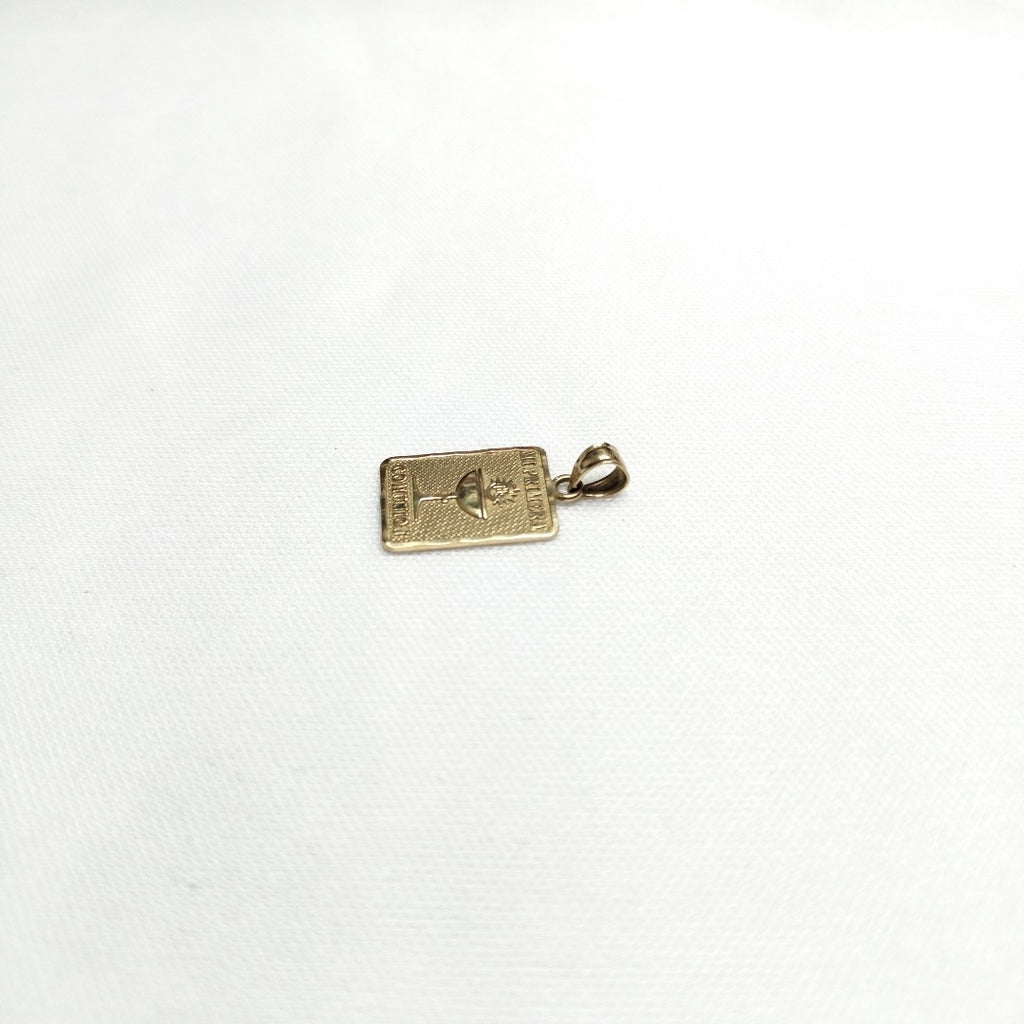 MEDALLA RELIGIOSA ORO 14 K 1.5 GRMS (SEMINUEVO)