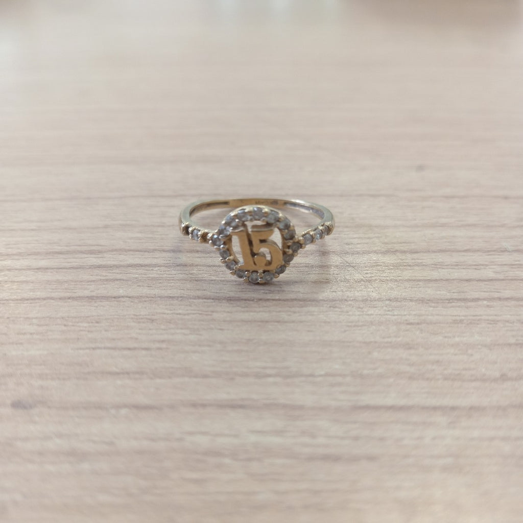 ANILLO ORO 10 K 1.1 GRMS (SEMINUEVO)