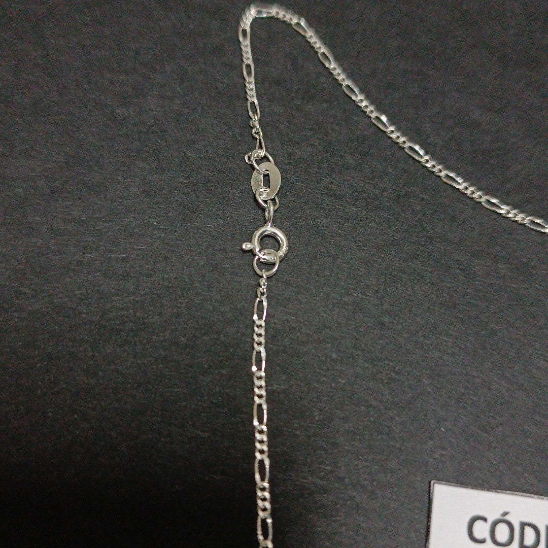 CADENA TEJIDO 3X1 PLATA .925 55 CM 2.4 GR (NUEVO)