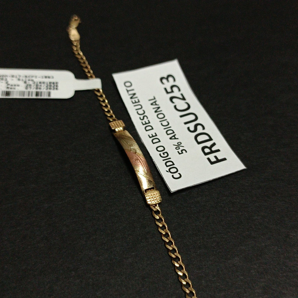 ESCLAVA ORO 10 K 3.7 GRMS (SEMINUEVO)