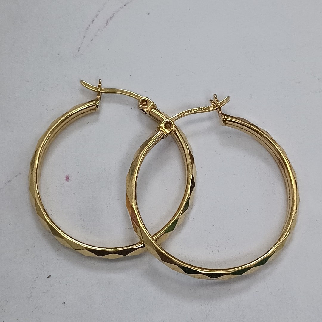 ARRACADAS PAR ORO 14 K 3 GRMS (SEMINUEVO)