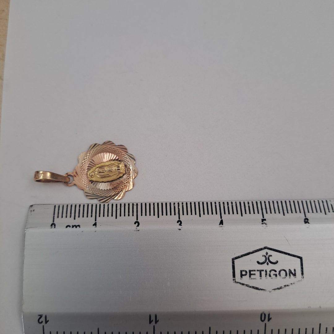 DIJE ORO, ORO COMBINADO 14 K 1.3 GRMS (SEMINUEVO)