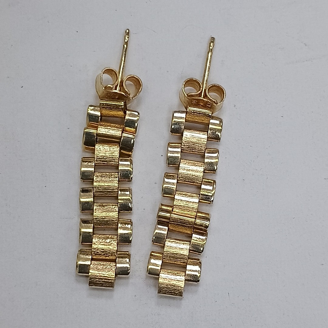 BROQUELES PAR ORO 14 K 2.5 GRMS (SEMINUEVO)