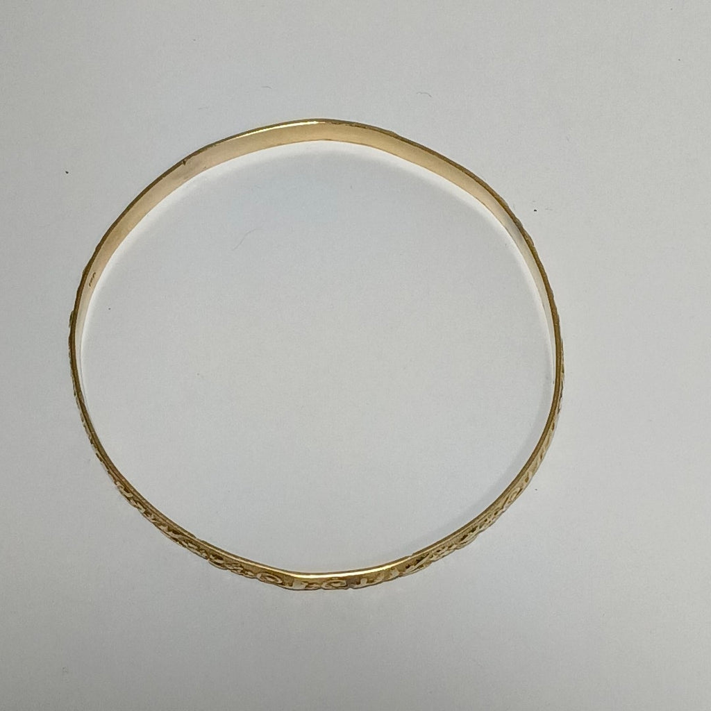 PULSERA RIGIDA ORO 18 K 15.1 GRMS (SEMINUEVO)