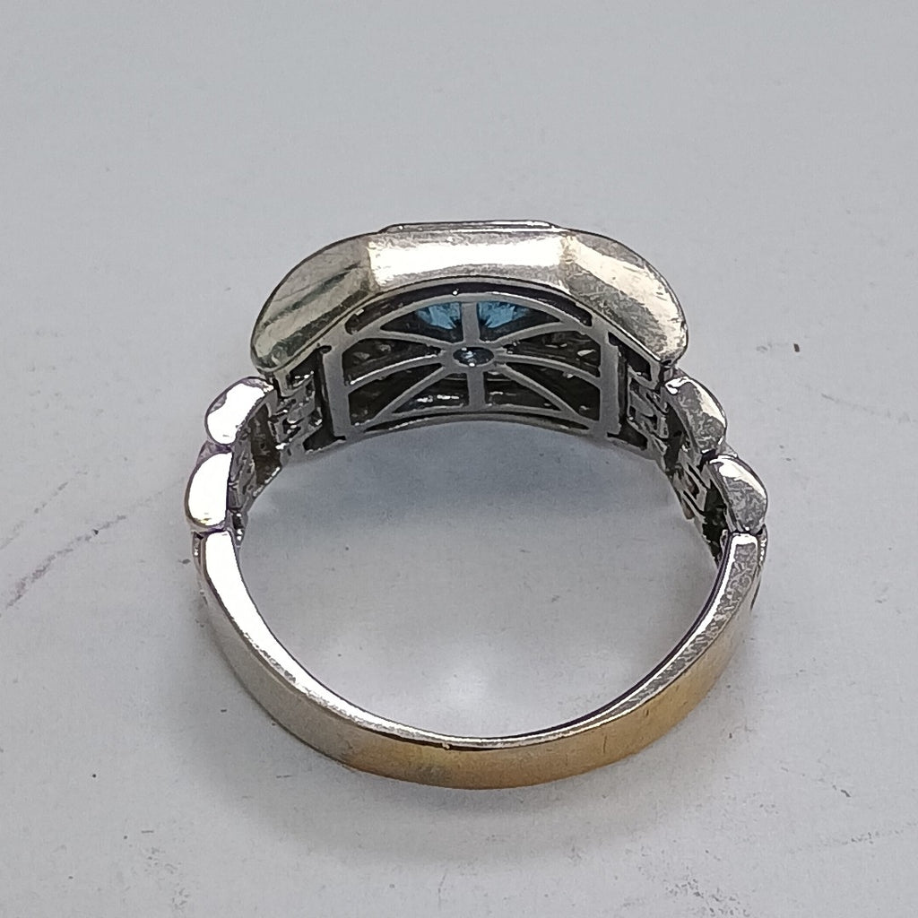 ANILLITO ORO BLANCO 14 K 7.9 GRMS (SEMINUEVO)