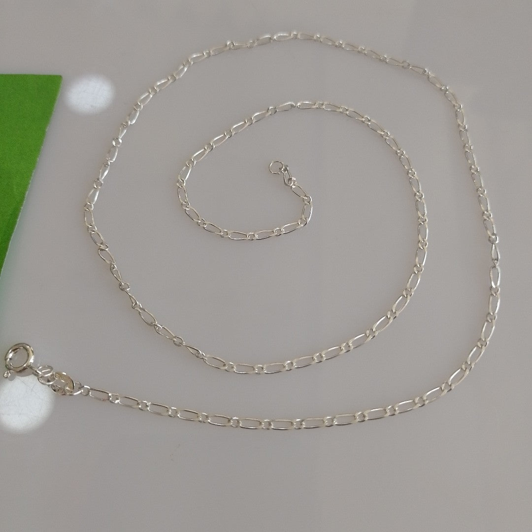 CADENA TEJIDO 1X1 PLATA .925 50 CM 3.1 GR (NUEVO)