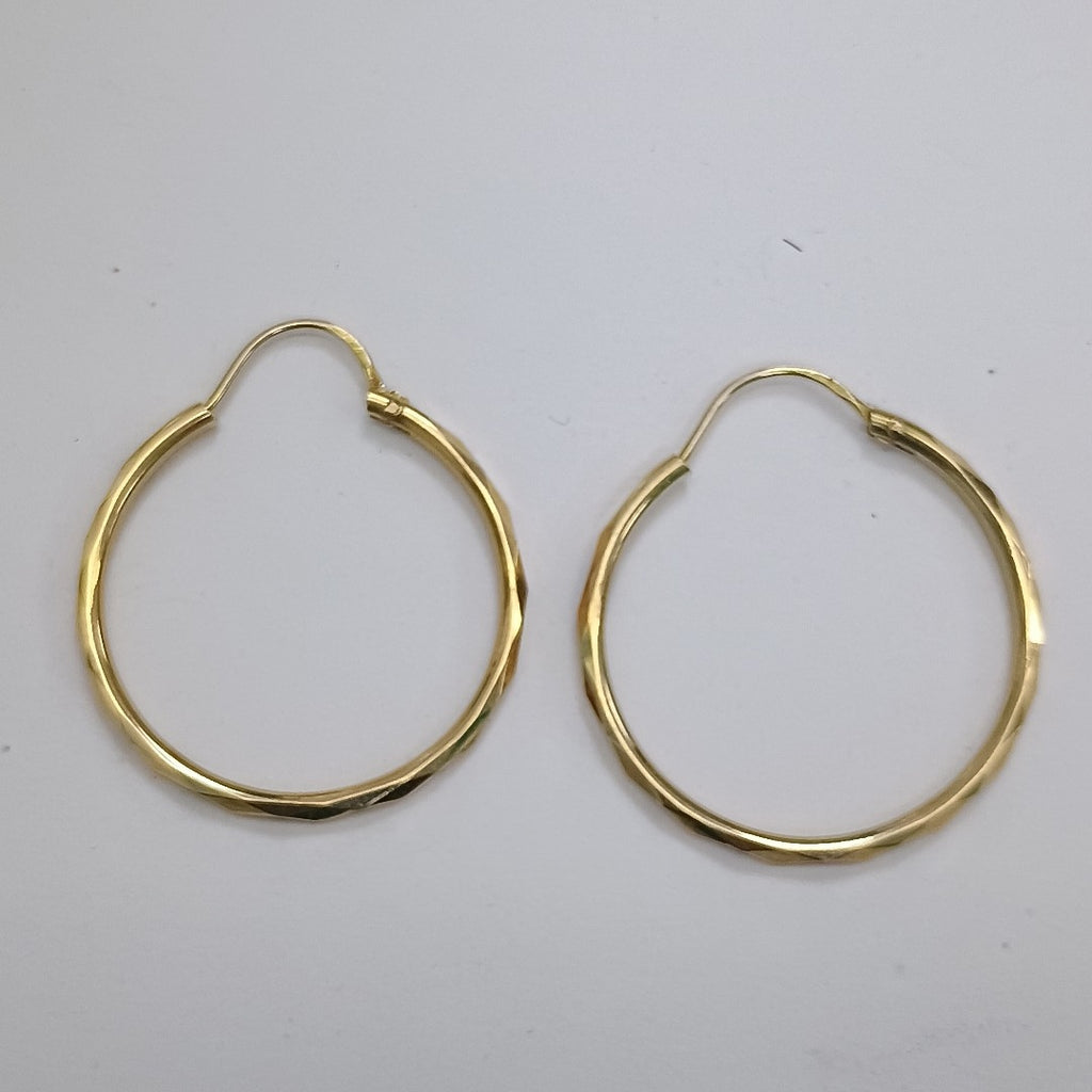 ARRACADAS PAR ORO 14 K 1.9 GRMS (SEMINUEVO)