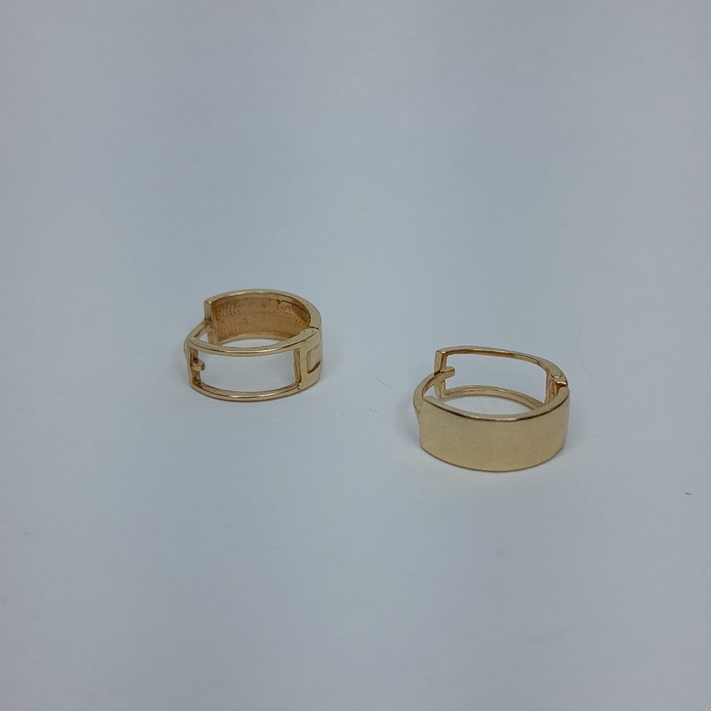 ARRACADAS PAR ORO 14 K 1.8 GRMS (SEMINUEVO)