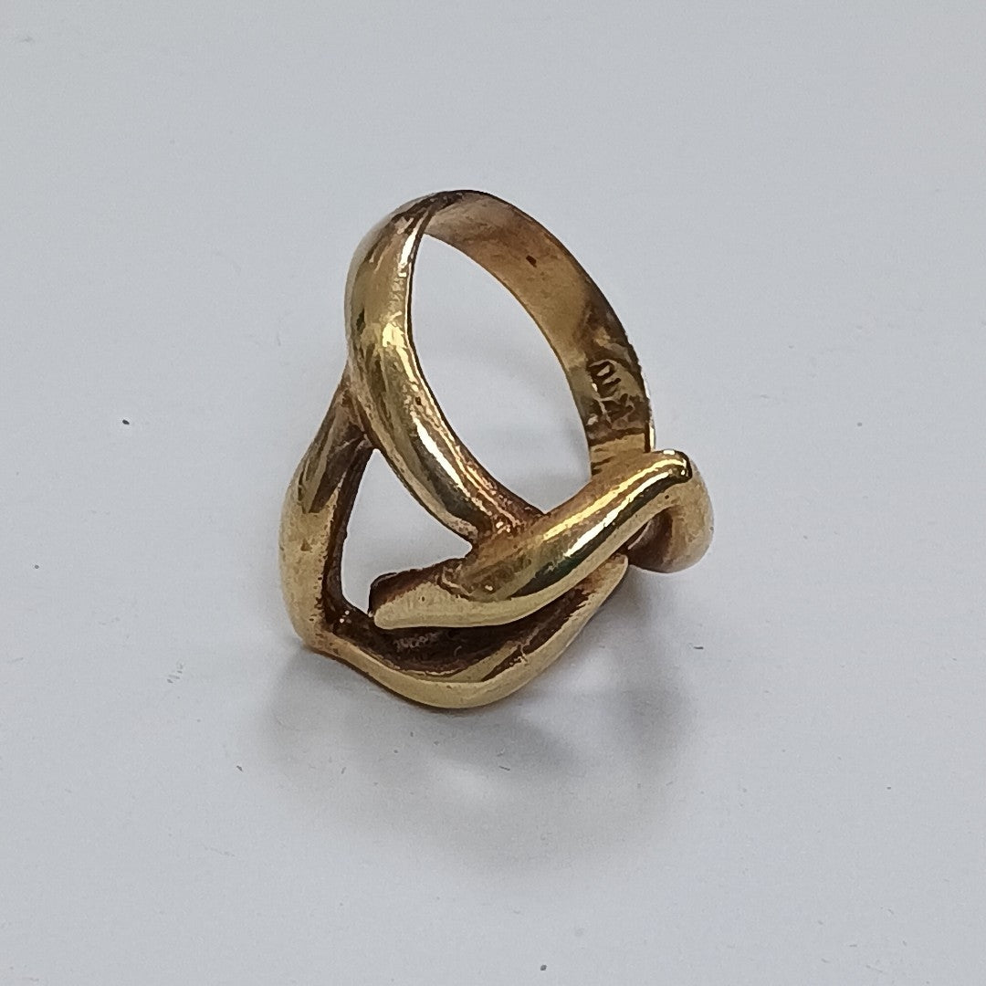 ANILLO ORO 10 K 3,80 GRMS (SEMINUEVO)