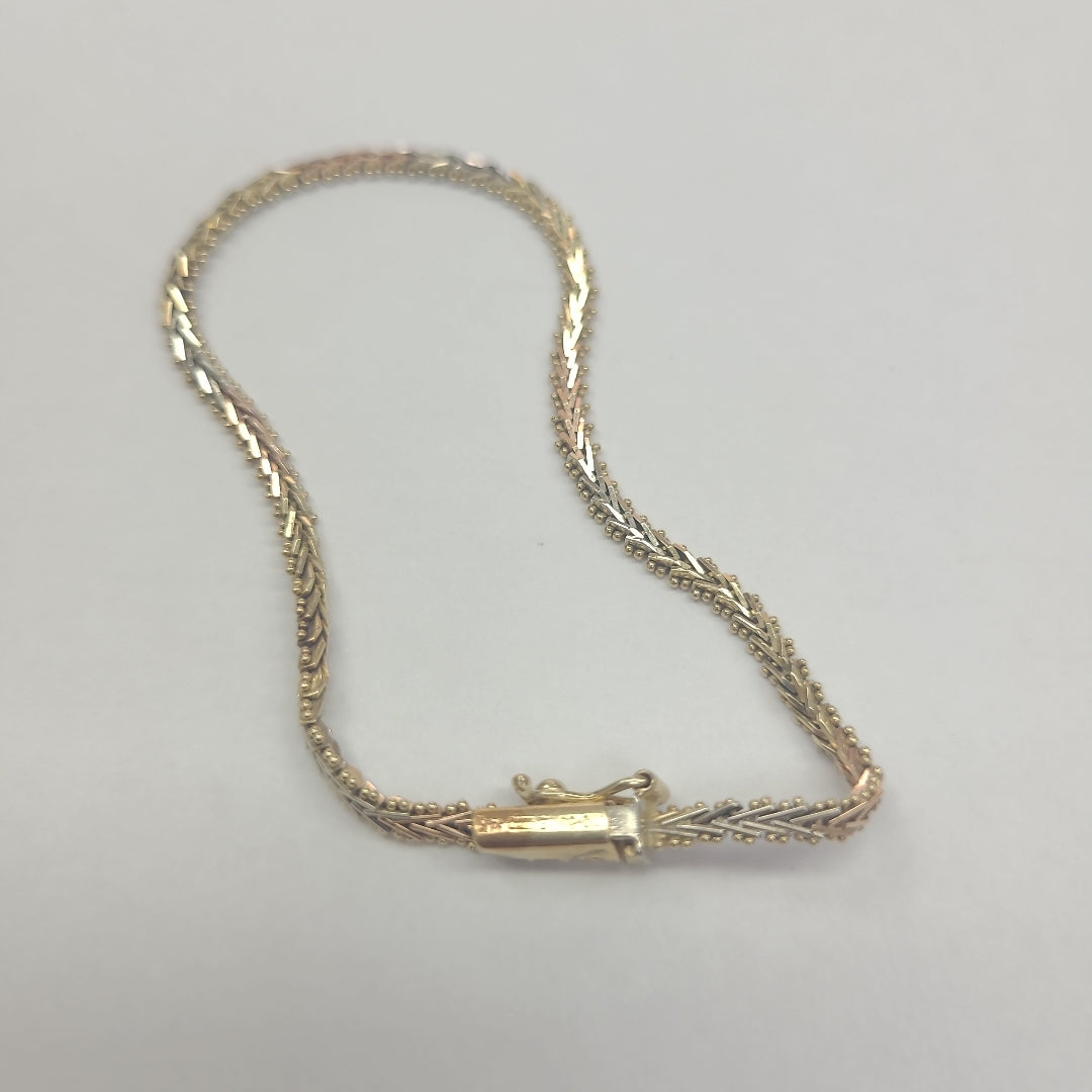 PULSERA ORO 14 K 5.1 GRMS (SEMINUEVO)