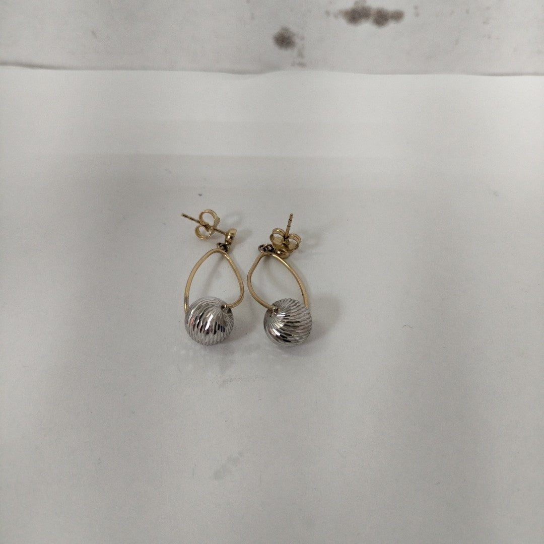 ARETES PAR ORO 10 K 2.6 GRMS (SEMINUEVO)