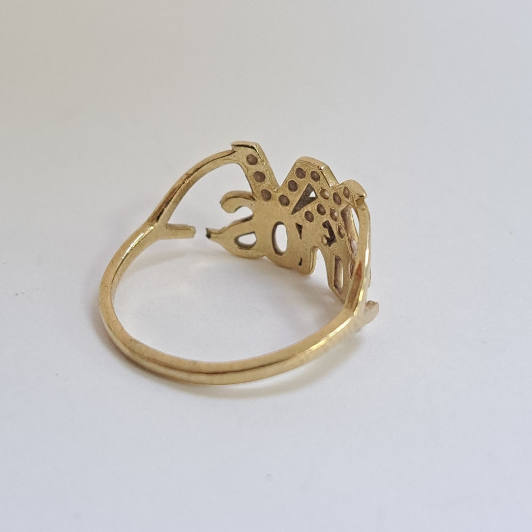 ANILLITO ORO 10 K 1,50 GRMS (SEMINUEVO)