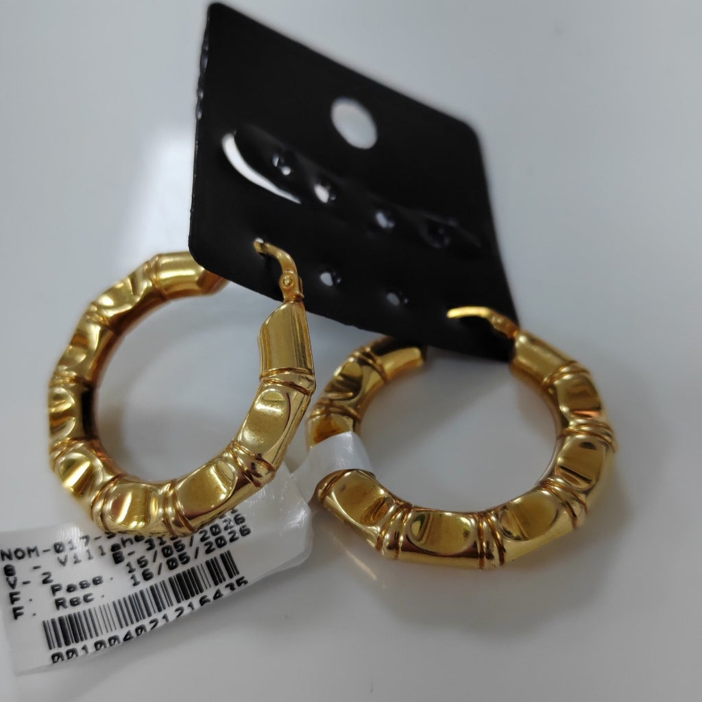 ARETES PAR ORO 14 K 4.9 GRMS (SEMINUEVO)