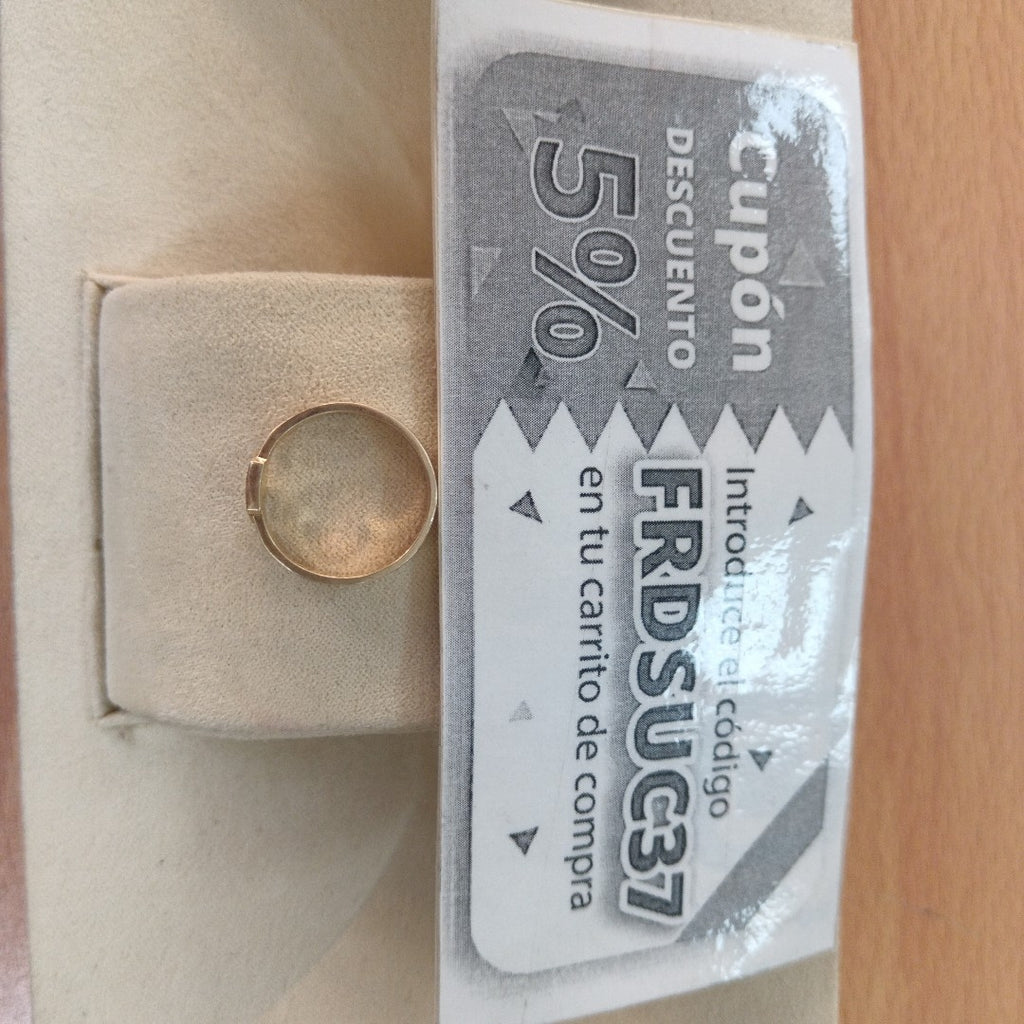 ANILLO DE GRADUACIÓN ORO 8 K 2,20 GRMS (SEMINUEVO)