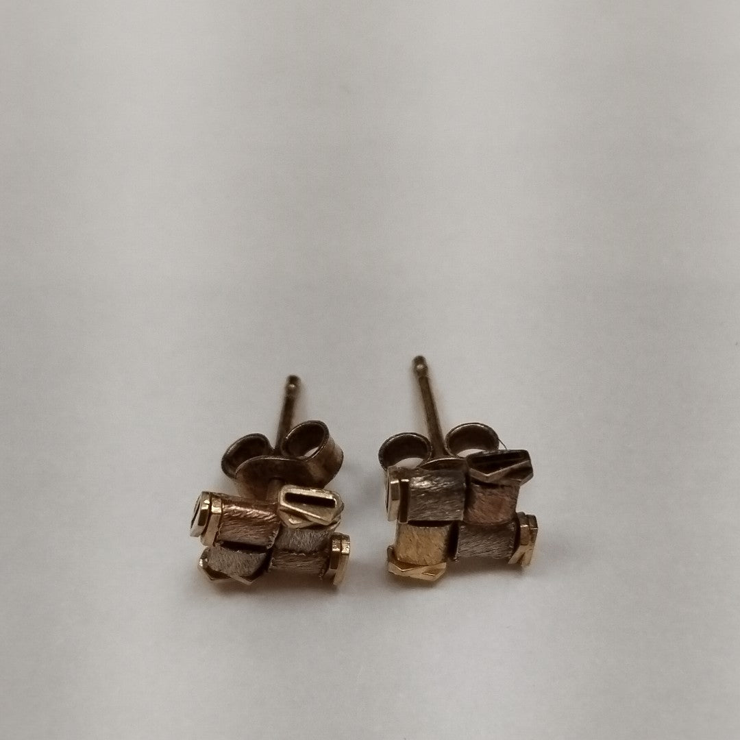 BROQUELES PAR ORO 14 K 1.3 GRMS (SEMINUEVO)