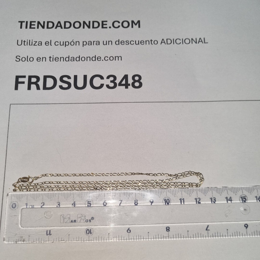 CADENA ORO 10 K 2,30 GRMS (SEMINUEVO)