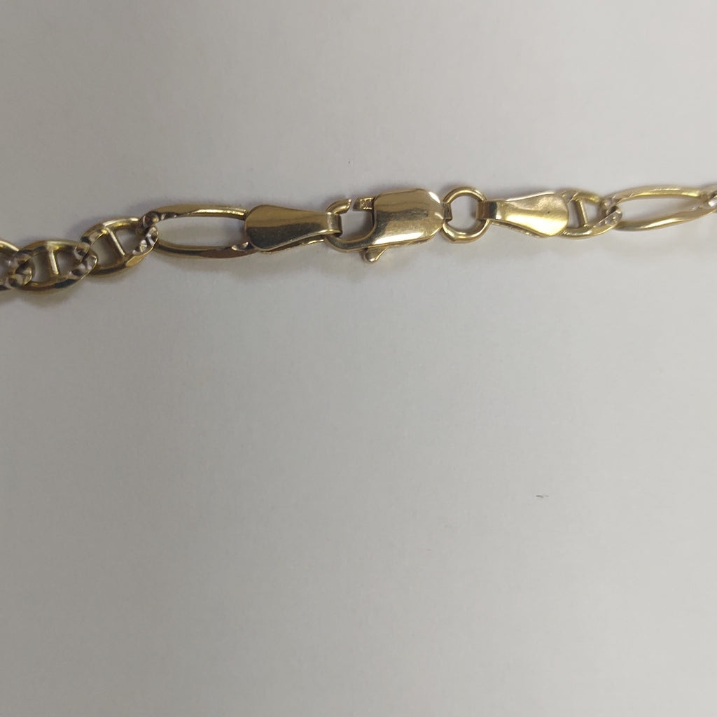 CADENA ORO,RODIADO 14 K 11,00 GRMS (SEMINUEVO)