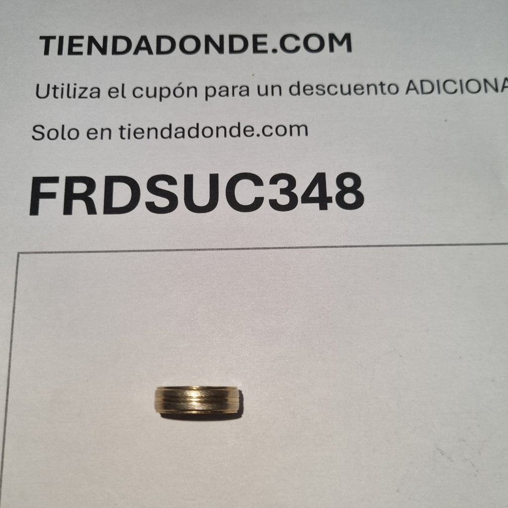 ARGOLLA ORO 14 K 5.3 GRMS (SEMINUEVO)