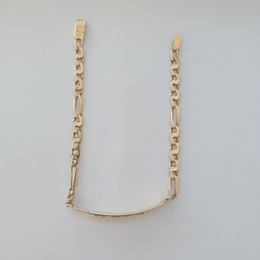 ESCLAVA ORO 14 K 7.2 GRMS (SEMINUEVO)