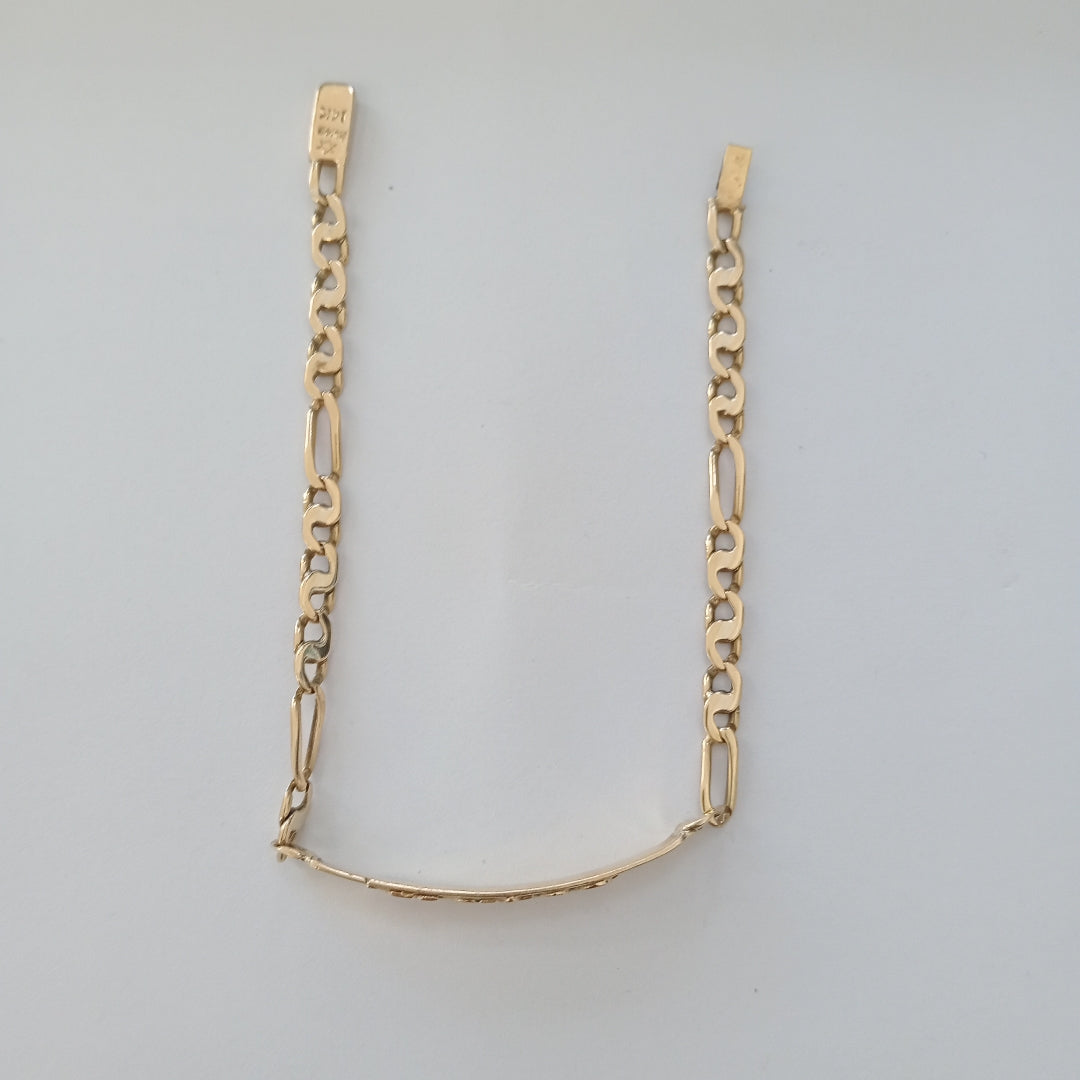 ESCLAVA ORO 14 K 7.2 GRMS (SEMINUEVO)