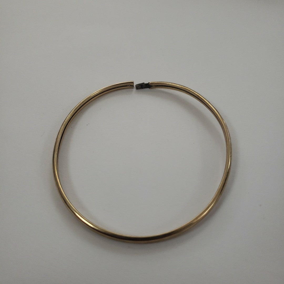 PULSERA RIGIDA ORO 10 K 3.5 GRMS (SEMINUEVO)