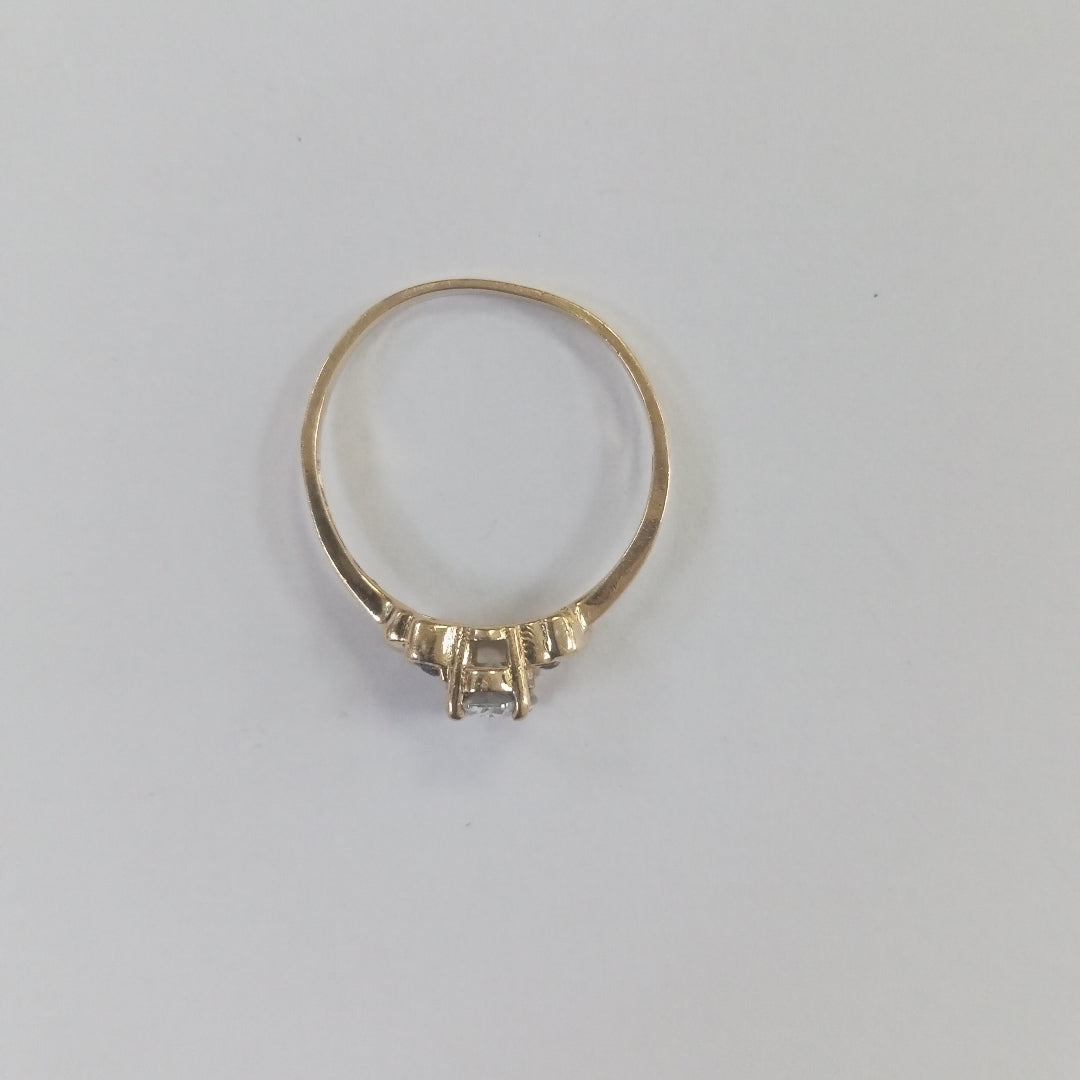 SOLITARIO ORO 10 K 1,70 GRMS (SEMINUEVO)
