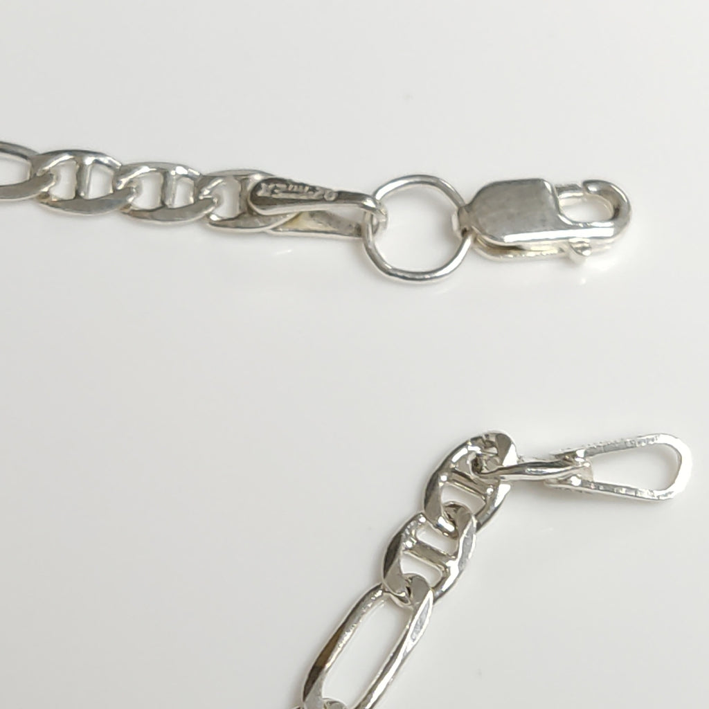PULSERA TEJIDO 3X1 PLATA .925 16 CM 2.8 GR (NUEVO)