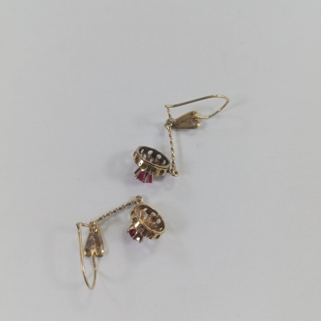 ARETES PAR ORO 8 K 2,10 GRMS (SEMINUEVO)