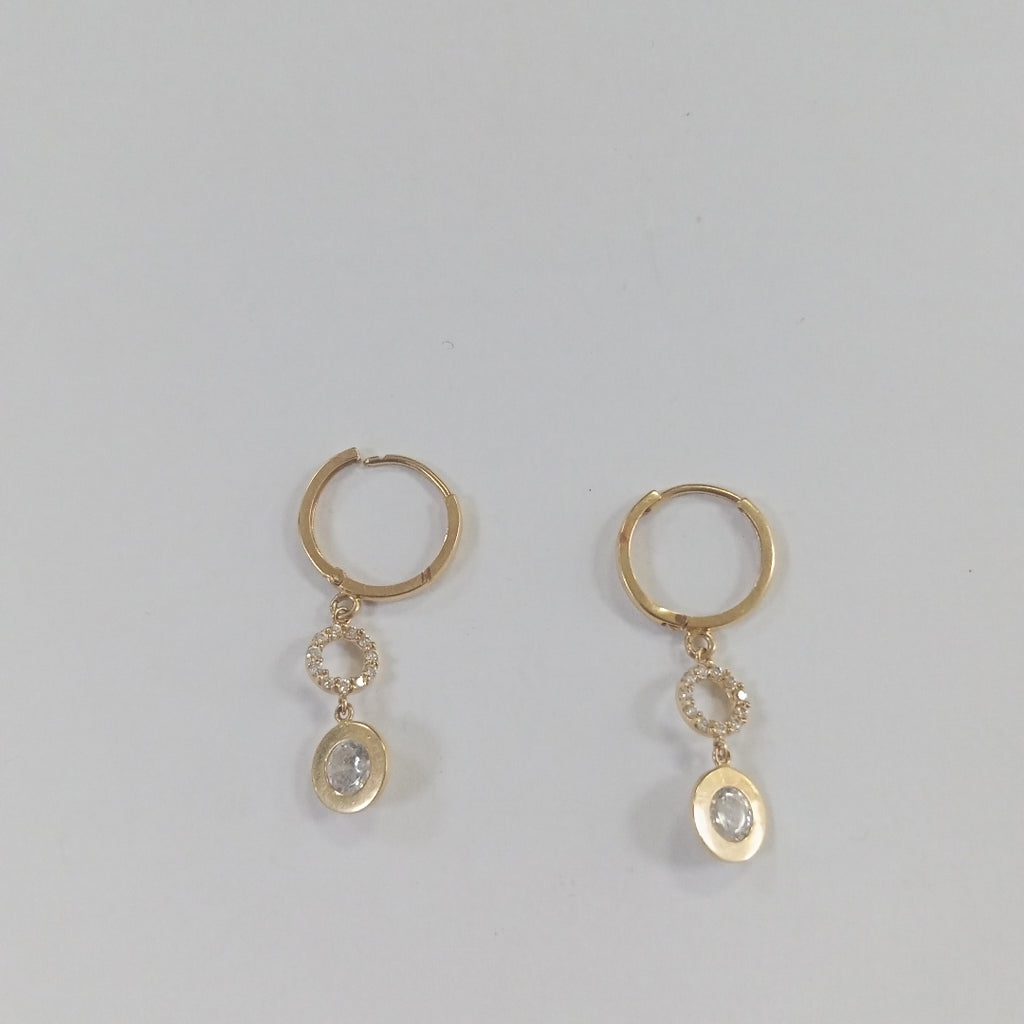 ARETES PAR ORO 10 K 2,20 GRMS (SEMINUEVO)